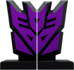 Decepticon Faction Bookend- Prototype Shown