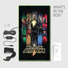 Black Adam Group (1) LED Mini-Poster Light- Prototype Shown