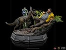 Dennis Nedry meets the Dilophosaurus