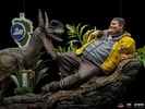 Dennis Nedry meets the Dilophosaurus