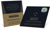 Bo-Katan Kryze ¼oz Gold Coin- Prototype Shown
