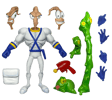Earthworm Jim & Snott- Prototype Shown