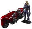 Roche and Motorcycle Set