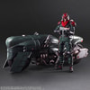 Shinra Elite Security Officer and Motorcycle Set- Prototype Shown
