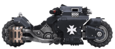Black Templars Outriders Bike