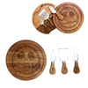 Jack Skellington Acacia Brie Cheese Cutting Board and Tool Set- Prototype Shown