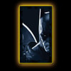 Batman Arkham City Batarang LED Mini-Poster Light- Prototype Shown