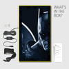 Batman Arkham City Batarang LED Mini-Poster Light- Prototype Shown