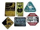 Metal Warning Signs- Prototype Shown