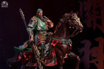 Blade-Wielding Guan Yu (Colored Version)
