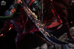 Blade-Wielding Guan Yu (Colored Version)