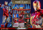 Iron Man Mark VI (2.0) with Suit-Up Gantry