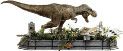T-Rex and Donald Gennaro