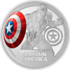 Captain America 3oz Silver Coin