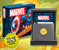 Captain America 1/4oz Gold Coin- Prototype Shown