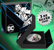 The Joker 3oz Silver Coin (Prototype Shown) View 1