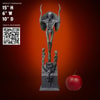 Red Statue and Cannon- Prototype Shown
