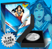 Wonder Woman 1oz Silver Coin (Prototype Shown) View 1