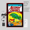 Superman Action Comics Mini Poster Plus LED Illuminated Sign (Prototype Shown) View 5
