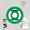 Green Lantern LED Logo Light (Large) View 6
