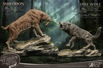 Smilodon & Dire Wolf Twin Pack Set (Prototype Shown) View 9
