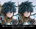 Two face portraits of Izuku Midoriya (Dark Deku Version) showcasing his iconic facial expressions with his signature blue and green hair. (Prototype Shown) View 13