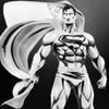 Superman Black & White Version (PX Exclusive) (Prototype Shown) View 1