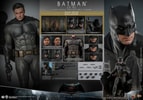 Multiple portraits of Batman (2.0) showcasing the figure alongside the accessories included in the box. (Prototype Shown) View 24