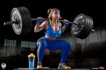 Chun-Li: Powerlifting (Alpha Edition) (Prototype Shown) View 1
