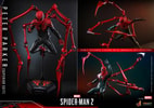 Three detailed portraits of Peter Parker (Superior Suit) highlighting the newly designed metallic red pincers with enhanced articulation features. (Prototype Shown) View 16