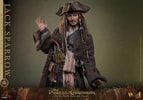 Knee high shot of Jack Sparrow (Deluxe Version) with his hat on, slightly leaning backward, and making one of his iconic hand gestures with his right hand. (Prototype Shown) View 16