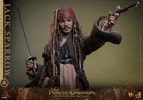 Half body shot of Jack Sparrow (Deluxe Version) pointing a gun with his left hand and holding a sword in his right hand. (Prototype Shown) View 19