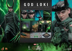 Multiple portraits of God Loki highlighting his detailed design and showcasing the box contents. Collector Edition (Prototype Shown) View 19
