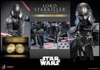 Multiple portraits of Lord Starkiller™ showcasing his full figure, along with images of accessories and parts included in the box. Exclusive Edition (Prototype Shown) View 19