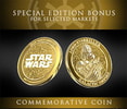 Showcasing Lord Starkiller™ Special Edition Bonus for Selected Markets Commemorative Coin. Exclusive Edition (Prototype Shown) View 3