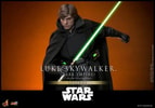 Half-body shot of Luke Skywalker™ (Dark Empire) slightly crouching, holding his green lightsaber in front with a focused, serious expression. Collector Edition (Prototype Shown) View 3