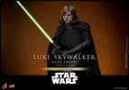 Left-angle view of Luke Skywalker™ (Dark Empire) holding a lightsaber with both hands in front of his body, wearing a serious facial expression. Collector Edition (Prototype Shown) View 8