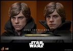 Two close-up portraits of Luke Skywalker™ (Dark Empire) showcasing the separate rolling eyeballs feature and detailed face sculpt. (Prototype Shown) View 7