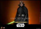 Half-body shot of Luke Skywalker™ (Dark Empire) wearing a black cloak, holding a green lightsaber. (Prototype Shown) View 15