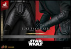 Two close-up portraits of Luke Skywalker™ (Dark Empire) highlighting his pants and gloves to showcase the highly detailed black nylon suit. (Prototype Shown) View 16