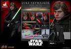 Multiple portraits of Luke Skywalker™ (Dark Empire) showcasing his full figure, along with images of accessories and parts included in the box. (Prototype Shown) View 17