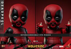 Marvel's Babypool by Hot Toys, featuring two portraits that showcase interchangeable eye pieces. (Prototype Shown) View 11