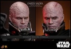 Two close-up portraits of Darth Vader™ (Battle Damaged), highlighting his detailed face sculpt and the separate rolling eyeballs feature. Collector Edition (Prototype Shown) View 16