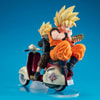 Super Saiyan Son Goku & Super Saiyan Son Gohan on Motorbike (Prototype Shown) View 4