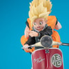 Super Saiyan Son Goku & Super Saiyan Son Gohan on Motorbike (Prototype Shown) View 9