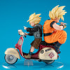 Super Saiyan Son Goku & Super Saiyan Son Gohan on Motorbike (Prototype Shown) View 6