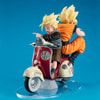 Super Saiyan Son Goku & Super Saiyan Son Gohan on Motorbike (Prototype Shown) View 8