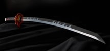 Nichirin Sword (Tanjiro Kamado) Kyojuro Rengoku’s Sword (Guard Version) Prop Replica (Prototype Shown) View 6