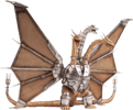 Mecha King Ghidorah (Prototype Shown) View 9