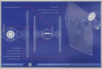 TIE Fighter / SF™ Blueprint (Prototype Shown) View 6